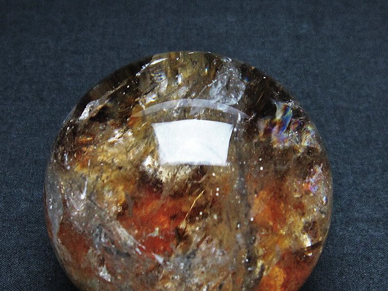 パワーストーン 天然石 ガーデン水晶丸玉 61mm [T100-4395]