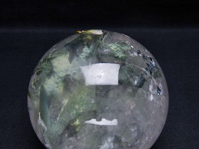 ガーデン水晶丸玉 73mm [t100-4672] 2枚目