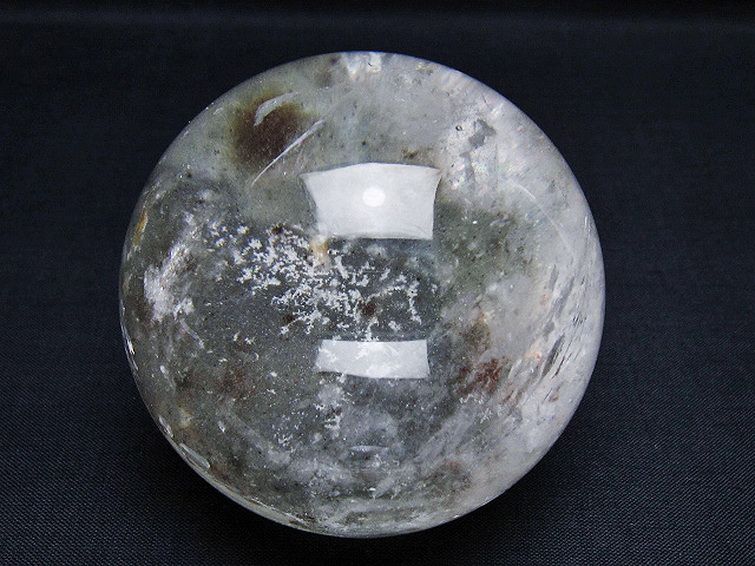 ガーデン水晶丸玉 71mm [t100-4687] 1枚目