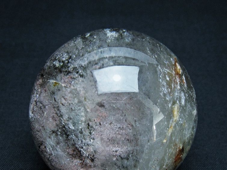 ガーデン水晶丸玉 59mm [T100-4784] 2枚目