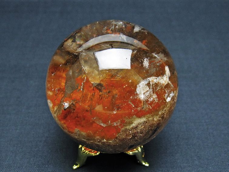 ガーデン水晶丸玉 55mm [T100-4793] 3枚目