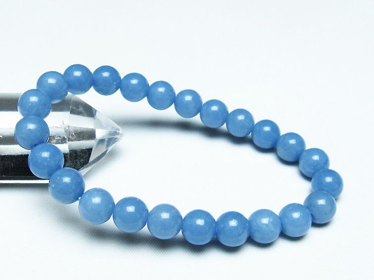 エンジェライト 天使の石 ブレスレット 8mm [T104-3310] 1枚目