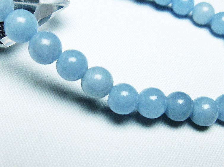 エンジェライト 天使の石 ブレスレット 6mm [T104-3607] 3枚目