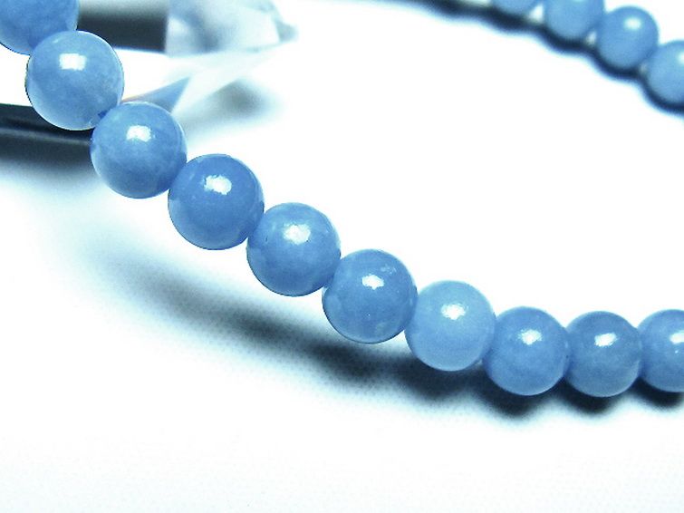 エンジェライト 天使の石 ブレスレット 6mm [t104-3989] 3枚目