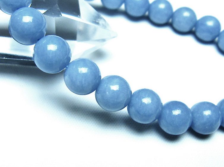 エンジェライト 天使の石 ブレスレット 8mm [t104-4036] 3枚目