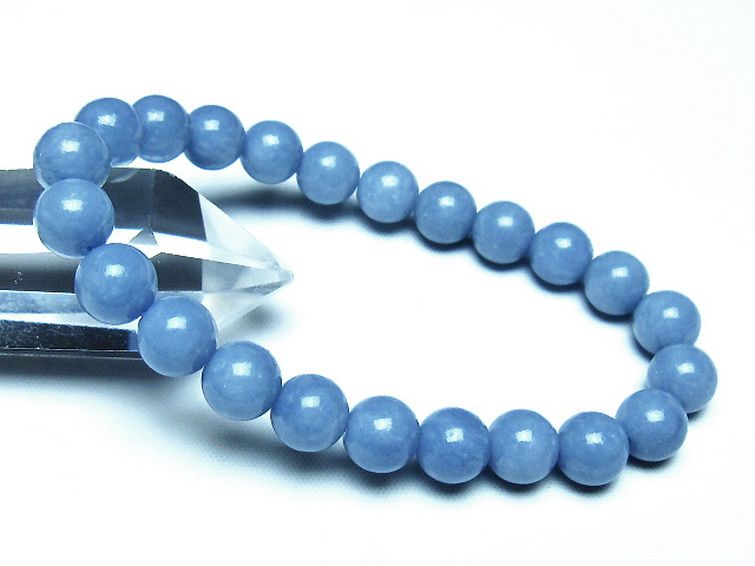 エンジェライト 天使の石 ブレスレット 9mm [t104-4071] 1枚目