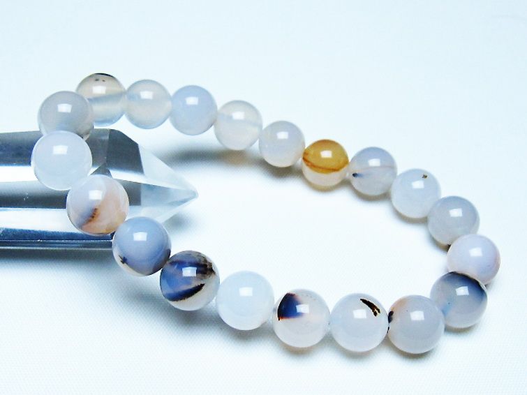 デンドリック アゲート ブレスレット 10mm [T108-6283] 1枚目