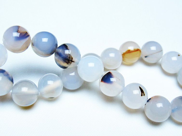 デンドリック アゲート ブレスレット 10mm [T108-6283] 2枚目