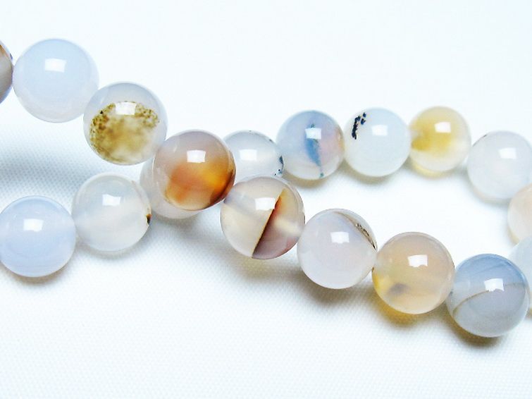 デンドリック アゲート ブレスレット 10mm [T108-6289] 2枚目