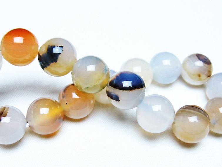 デンドリック アゲート ブレスレット 12mm [T108-6380] 2枚目