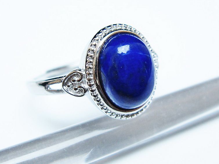 ラピスラズリ指輪(17号) [t109-3286] 3枚目