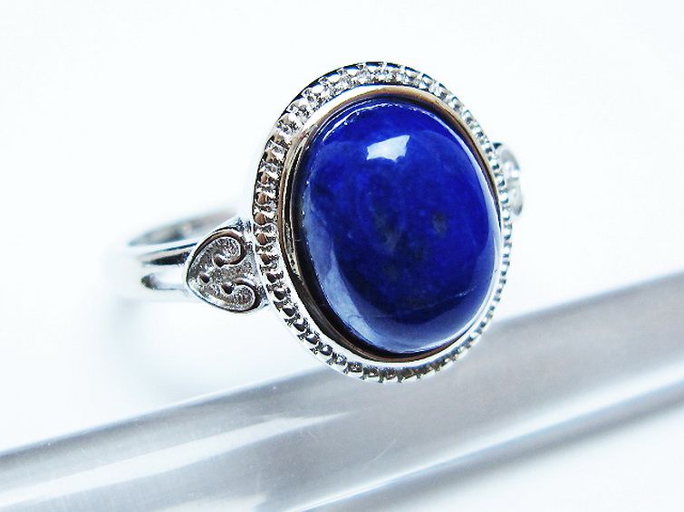 ラピスラズリ指輪(15号) [t109-3315] 3枚目
