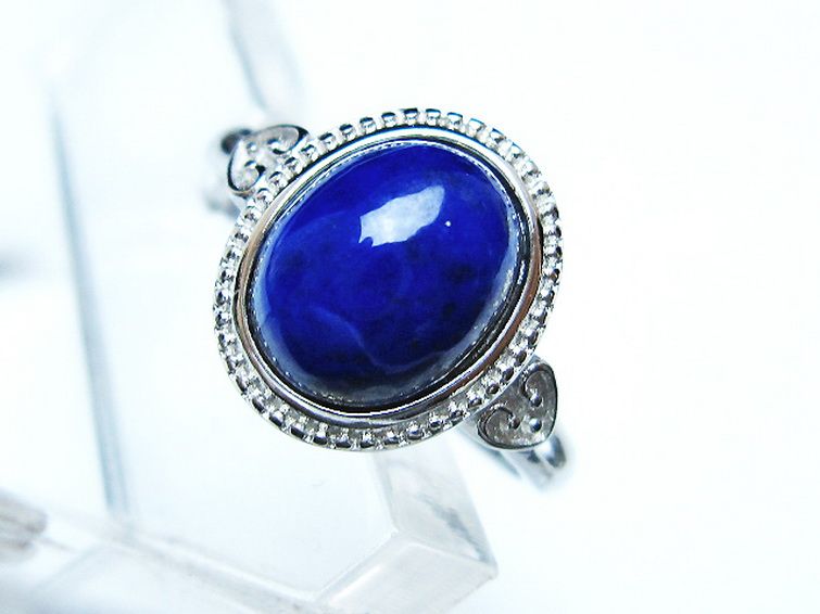 ラピスラズリ指輪(17号) [t109-3320] 2枚目