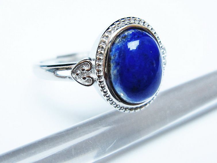 ラピスラズリ指輪(17号) [t109-3320] 3枚目