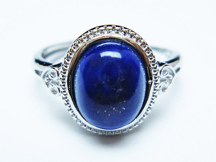 ラピスラズリ指輪(17号) [t109-3326] 1枚目
