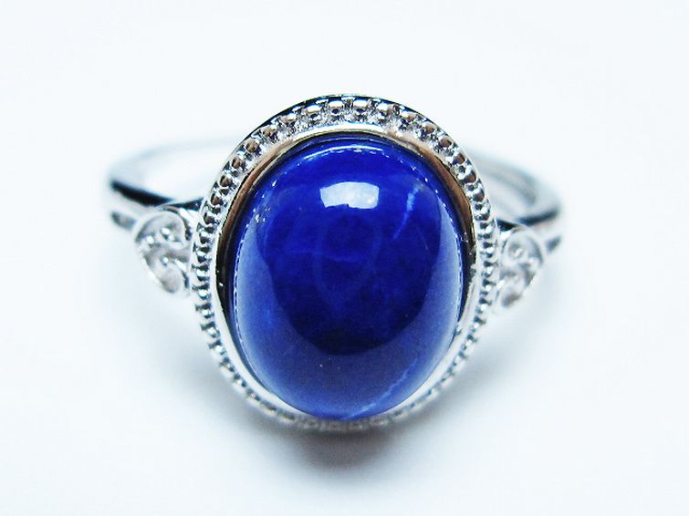 ラピスラズリ指輪(17号) [t109-3329] 1枚目