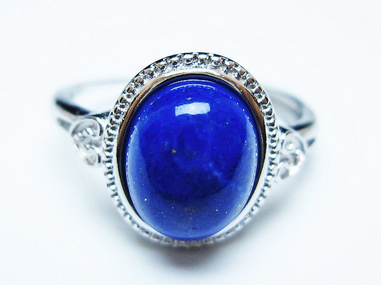 ラピスラズリ指輪(17号) [t109-3340] 1枚目