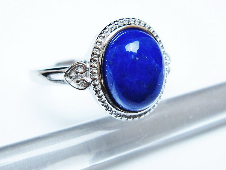 ラピスラズリ指輪(17号) [t109-3340] 3枚目