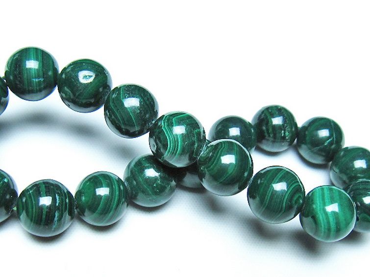 マラカイトブレスレット 10mm [t115-4581] 2枚目