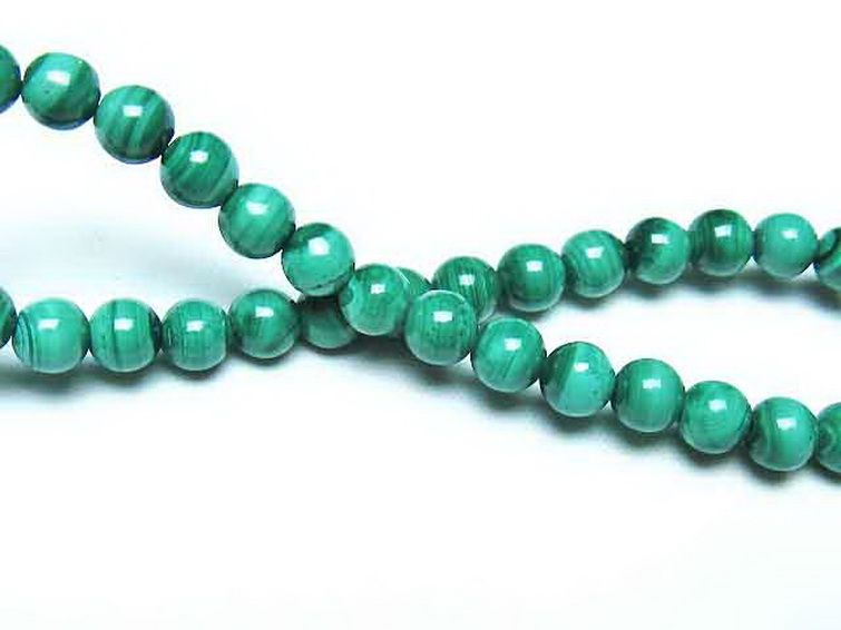 マラカイトブレスレット 6mm [t115-4649] 2枚目