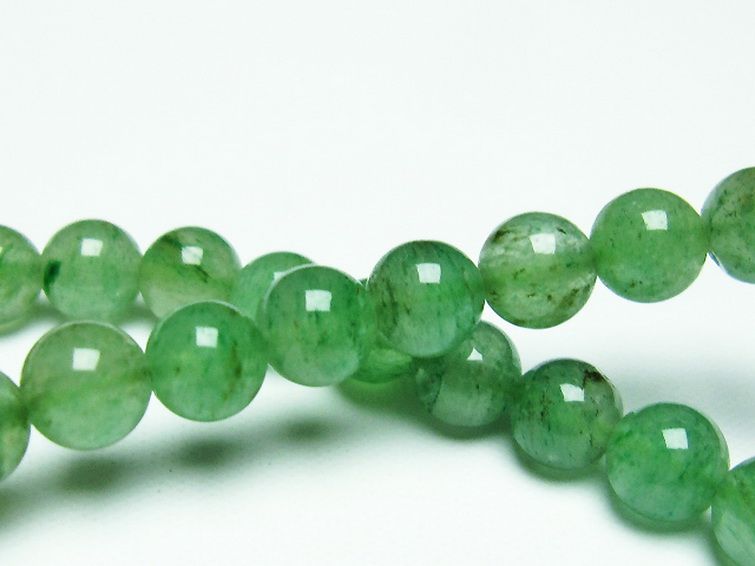 インド翡翠ブレスレット 6mm [T127-10637] 2枚目