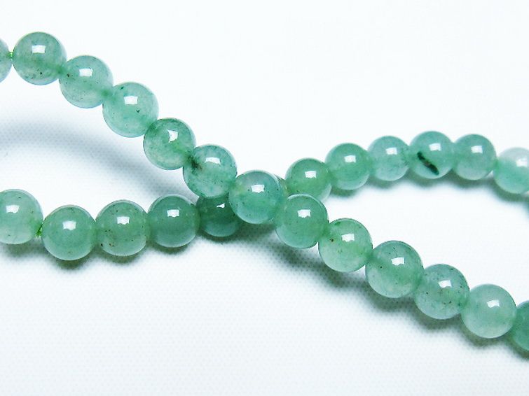 インド翡翠ブレスレット 6mm [T127-11392] 2枚目