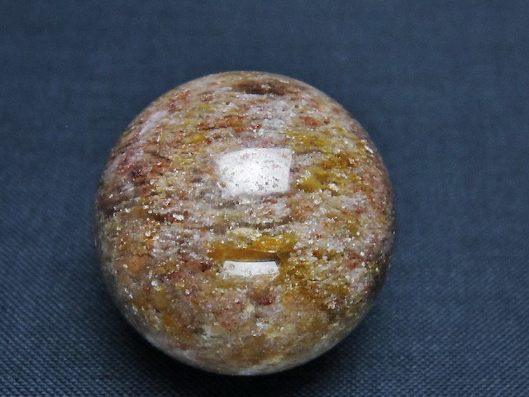 赤ガーデンファントム水晶丸玉 29mm [T129-2940] 1枚目