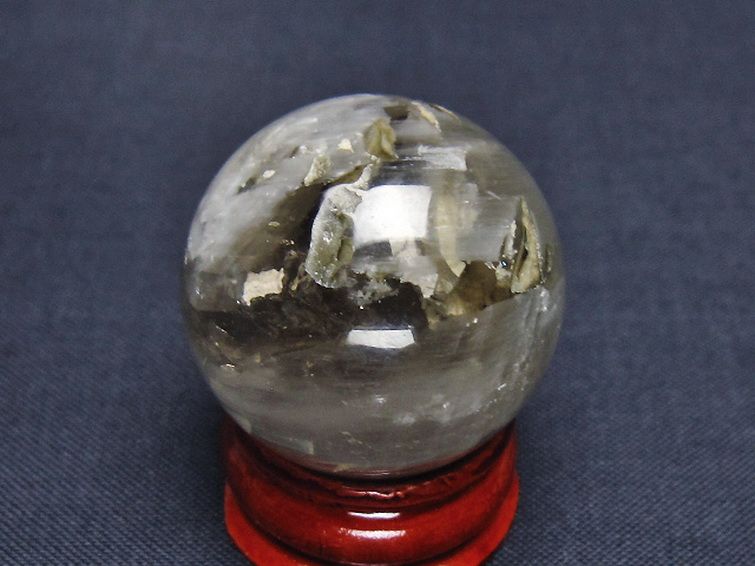 グリーンファントム丸玉 29mm [T129-3078] 3枚目