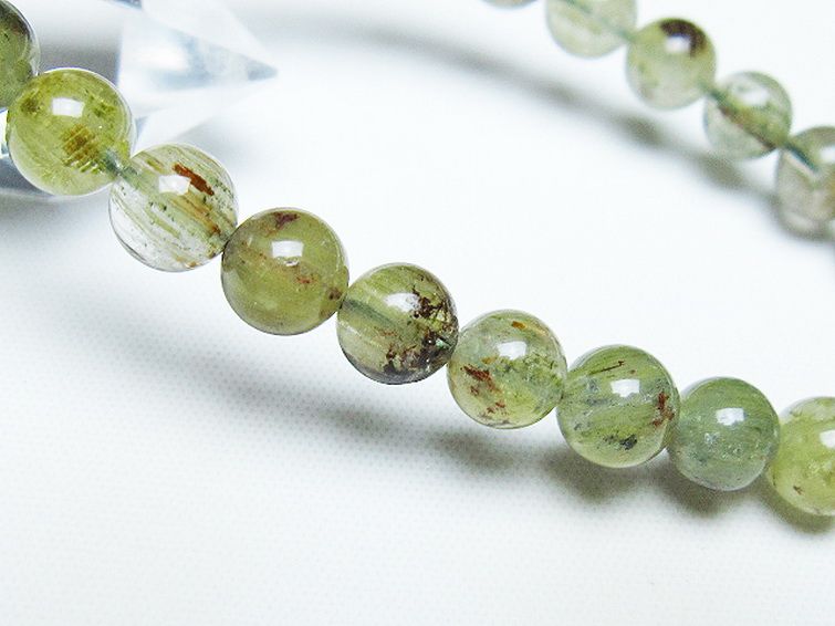 グリーンファントムブレスレット 7mm [T13-10116] 3枚目