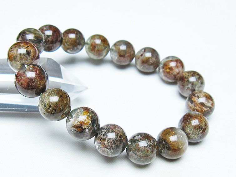 グリーンファントムブレスレット 12mm [T13-10264] 1枚目