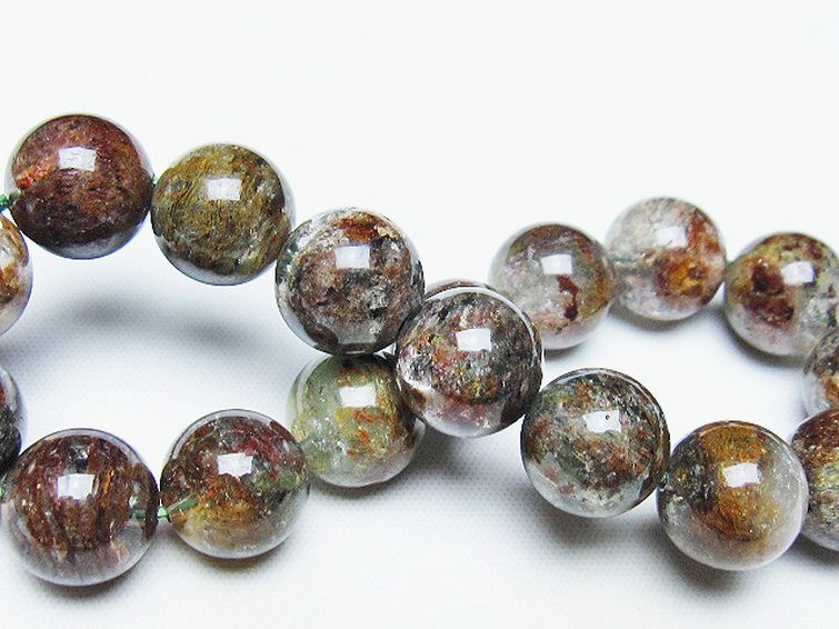 グリーンファントムブレスレット 12mm [T13-10264] 2枚目