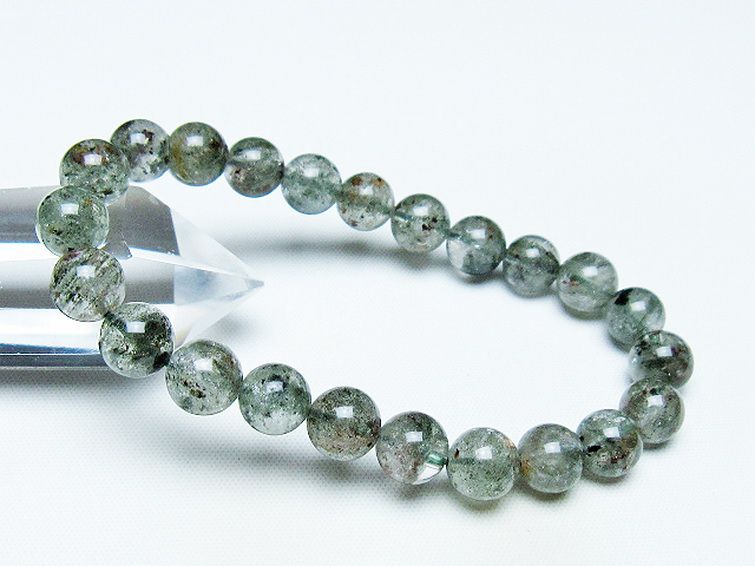 グリーンファントムブレスレット 8mm [T13-10335] 1枚目