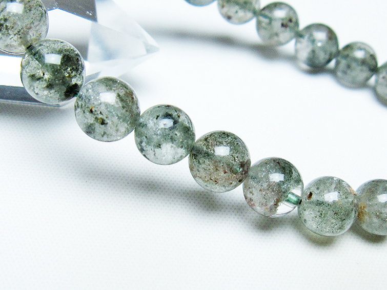 グリーンファントムブレスレット 8mm [T13-10335] 3枚目