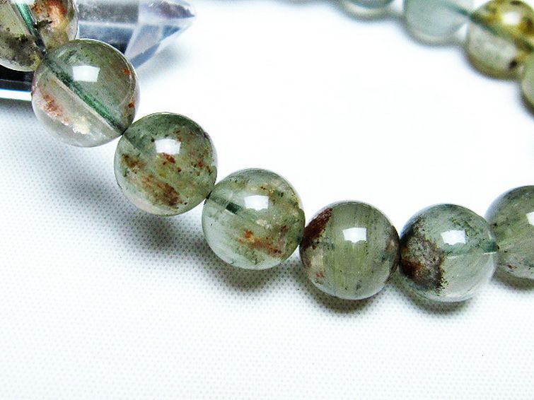 グリーンファントムブレスレット 11mm [T13-9683] 3枚目