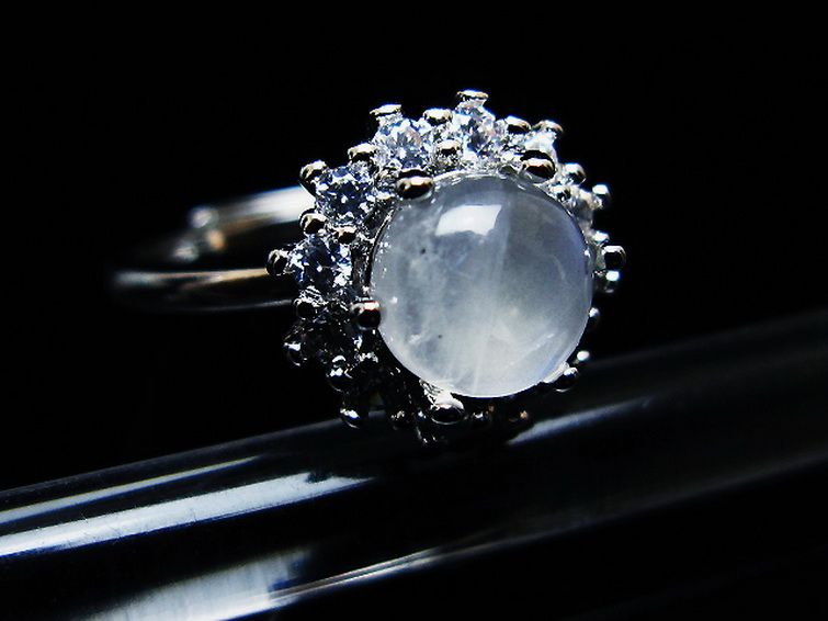 ムーンストーン指輪(16号)[T135-7386] 2枚目