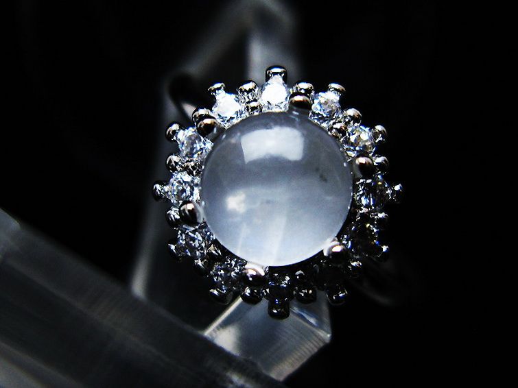 ムーンストーン指輪(15号)[T135-7388] 1枚目