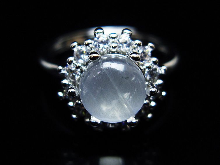 ムーンストーン指輪(15号)[T135-7388] 3枚目