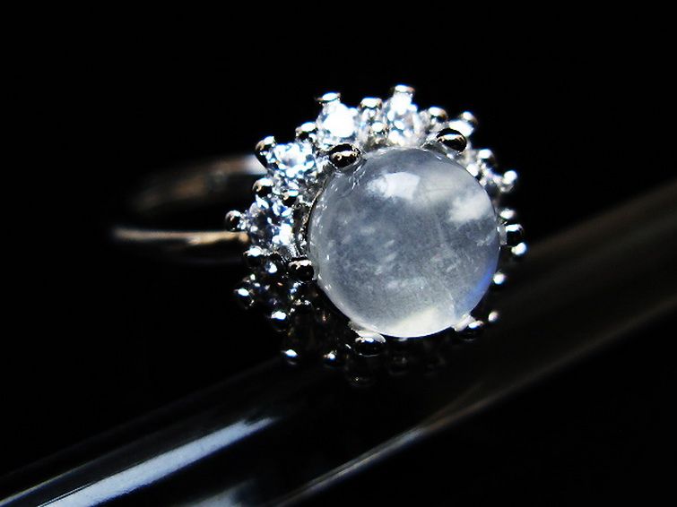 ムーンストーン指輪(16号)[T135-7397] 2枚目