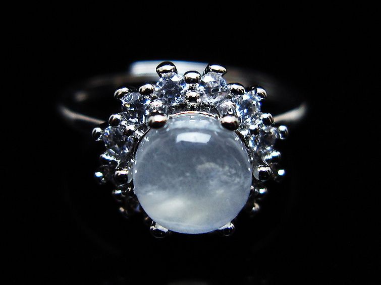 ムーンストーン指輪(16号)[T135-7397] 3枚目