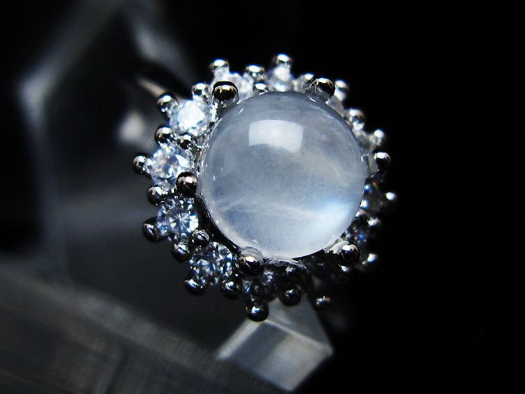 ムーンストーン指輪(15号)[T135-7402] 1枚目