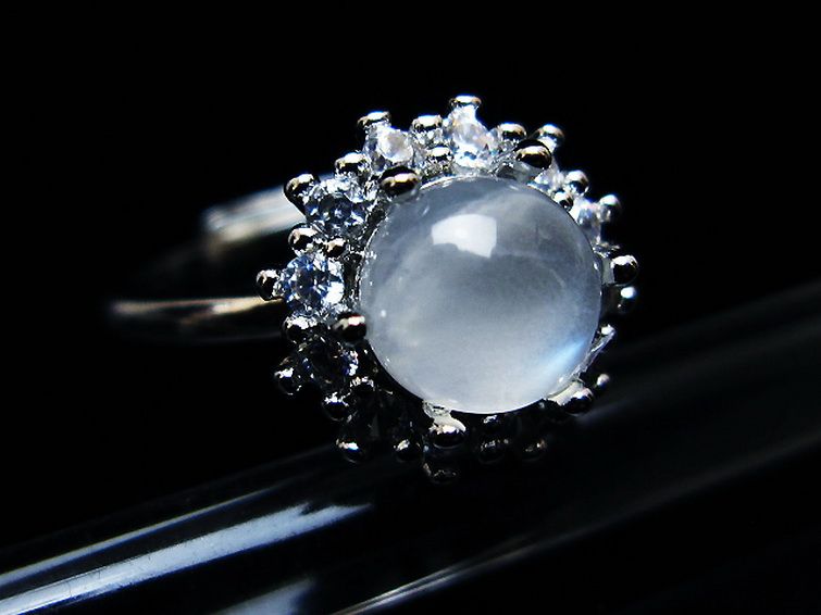 ムーンストーン指輪(15号)[T135-7402] 2枚目
