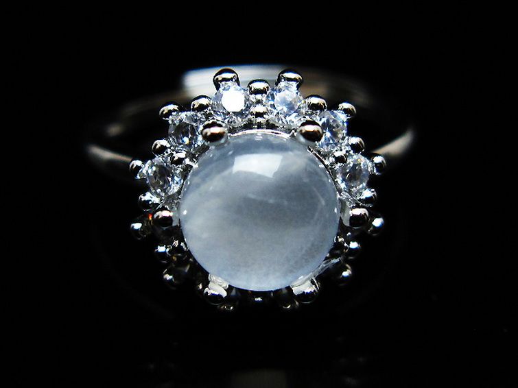 ムーンストーン指輪(15号)[T135-7402] 3枚目