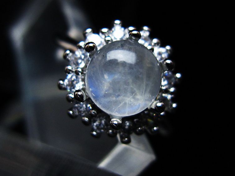 ムーンストーン指輪(15号)[T135-7471] 1枚目