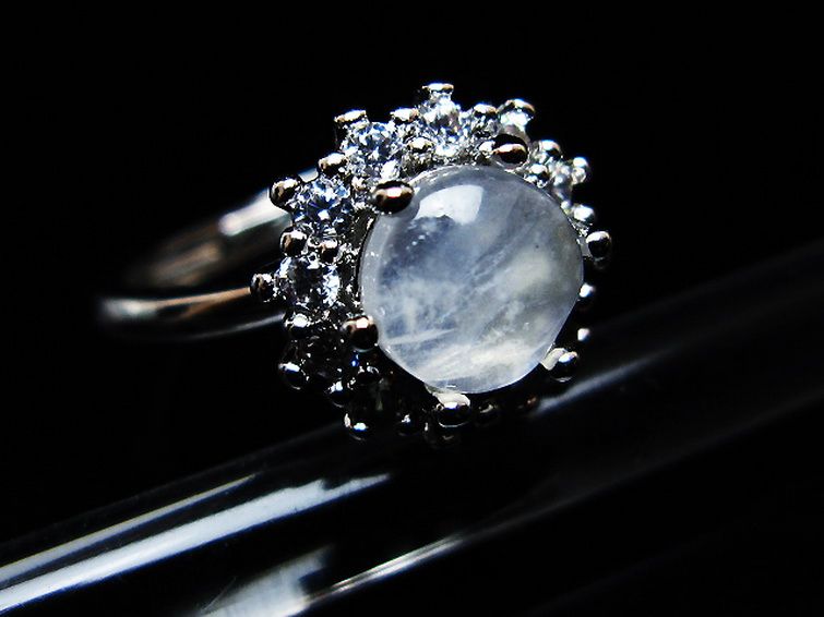 ムーンストーン指輪(16号)[T135-7480] 2枚目