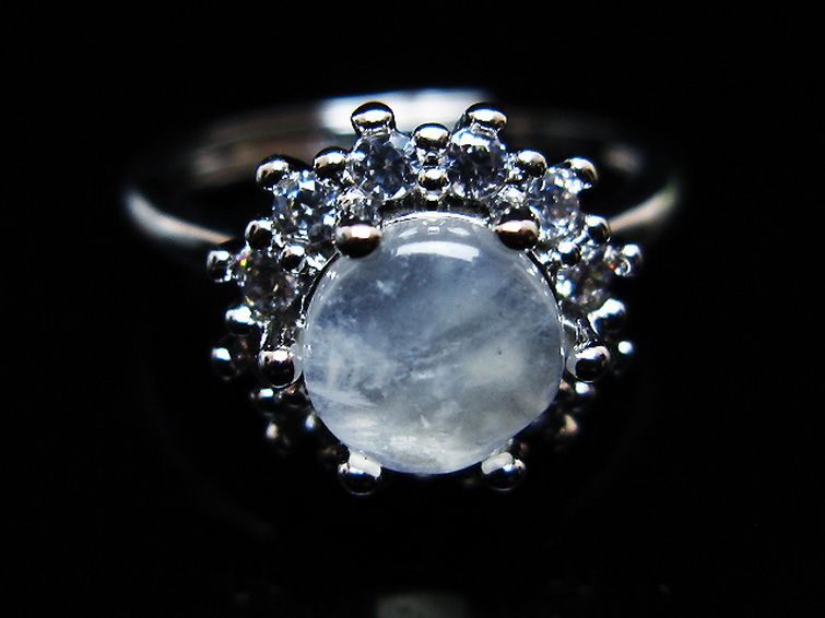 ムーンストーン指輪(16号)[T135-7480] 3枚目