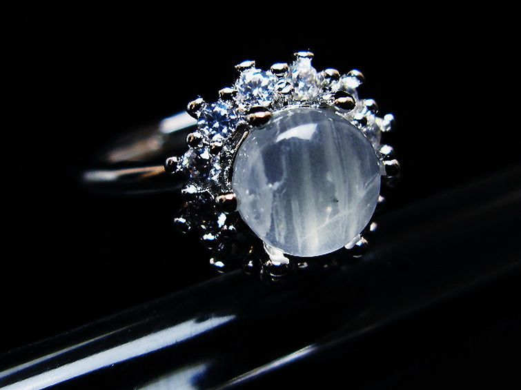 ムーンストーン指輪(16号)[T135-7483] 2枚目