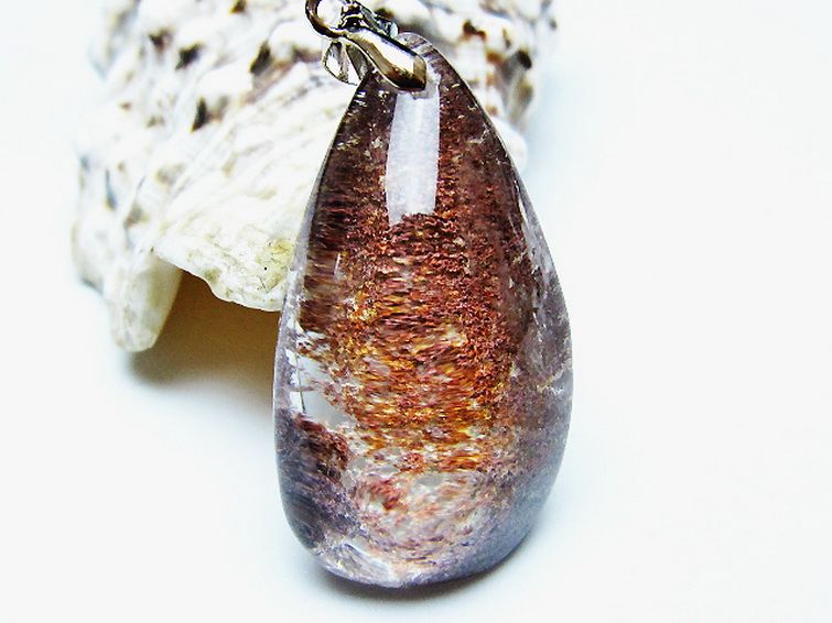 ガーデン水晶ペンダント[T136-4397] 1枚目