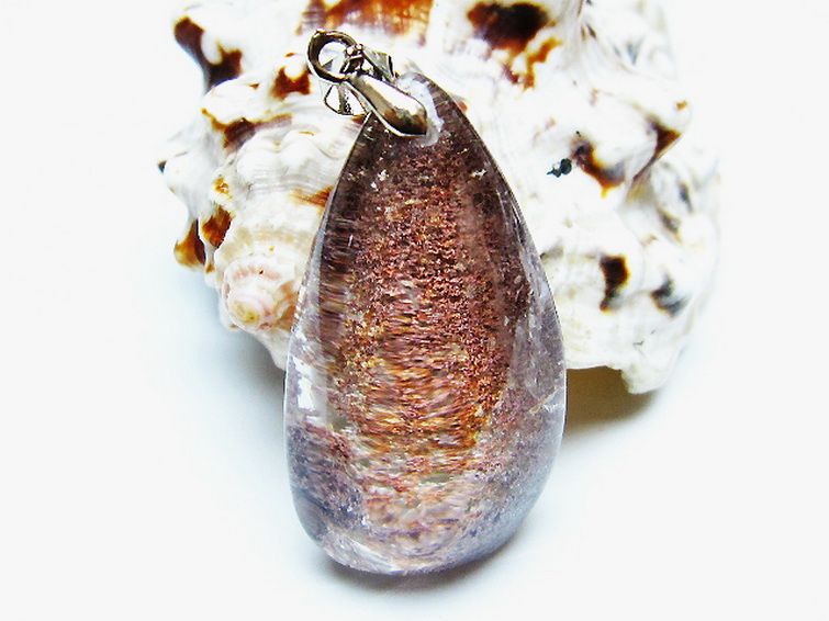 ガーデン水晶ペンダント[T136-4397] 2枚目