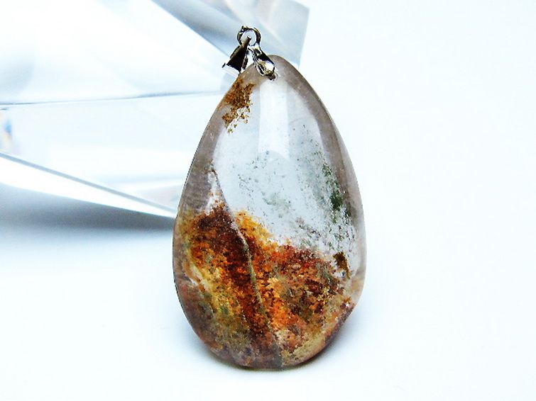 ガーデン水晶ペンダント[T136-4434] 1枚目