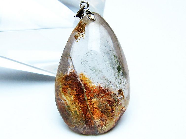 ガーデン水晶ペンダント[T136-4434] 2枚目